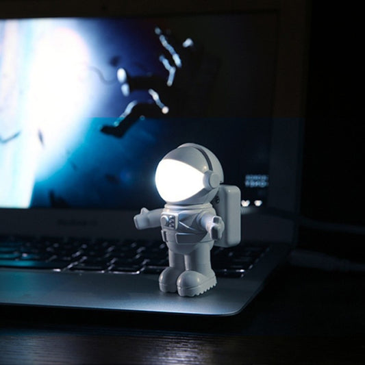 Coole neue Astronaut Spaceman USB LED verstellbare Lampe Schreibtisch Nachtlicht für Computer PC