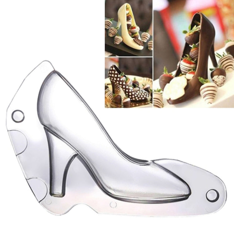 3D-Schokoladenform, Fondant-Kuchen, Damen-High-Heel-Form