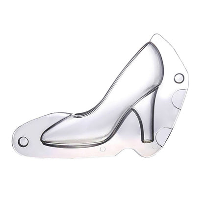 3D-Schokoladenform, Fondant-Kuchen, Damen-High-Heel-Form