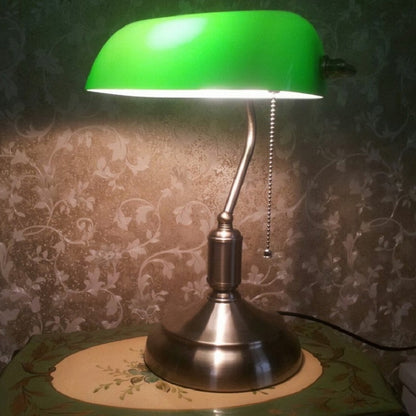 Kreative Retro Nostalgische Büro Studie Nachttisch LED Tischlampe ohne Glühbirne