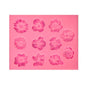 Silikonform für Fondantkuchen, Schokoladenform, DIY, Trompetenblume, Sonnenblume, Backdekoration, Sonnenblumenform (Rosa), Sonnenblumenform (Grau)
