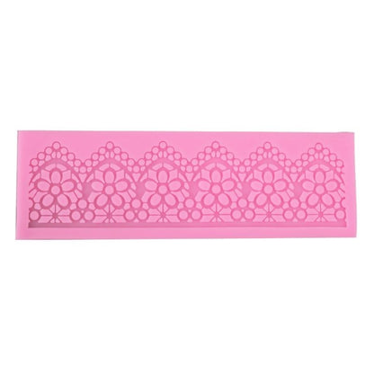 DIY Backwerkzeuge Spitze Silikonformen Fondant Kuchen Umgebung Dekoration Werkzeuge Schokoladenform, Spitze Silikonformen