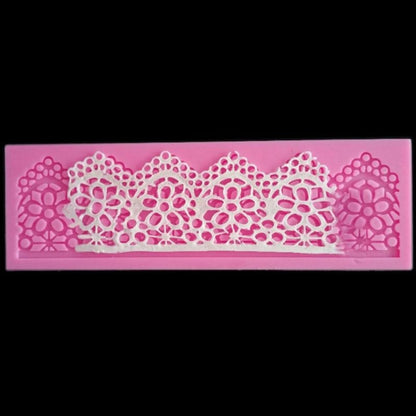 DIY Backwerkzeuge Spitze Silikonformen Fondant Kuchen Umgebung Dekoration Werkzeuge Schokoladenform, Spitze Silikonformen