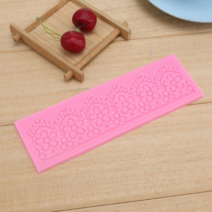 DIY Backwerkzeuge Spitze Silikonformen Fondant Kuchen Umgebung Dekoration Werkzeuge Schokoladenform, Spitze Silikonformen