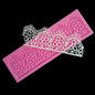 DIY Backwerkzeuge Spitze Silikonformen Fondant Kuchen Umgebung Dekoration Werkzeuge Schokoladenform, Spitze Silikonformen