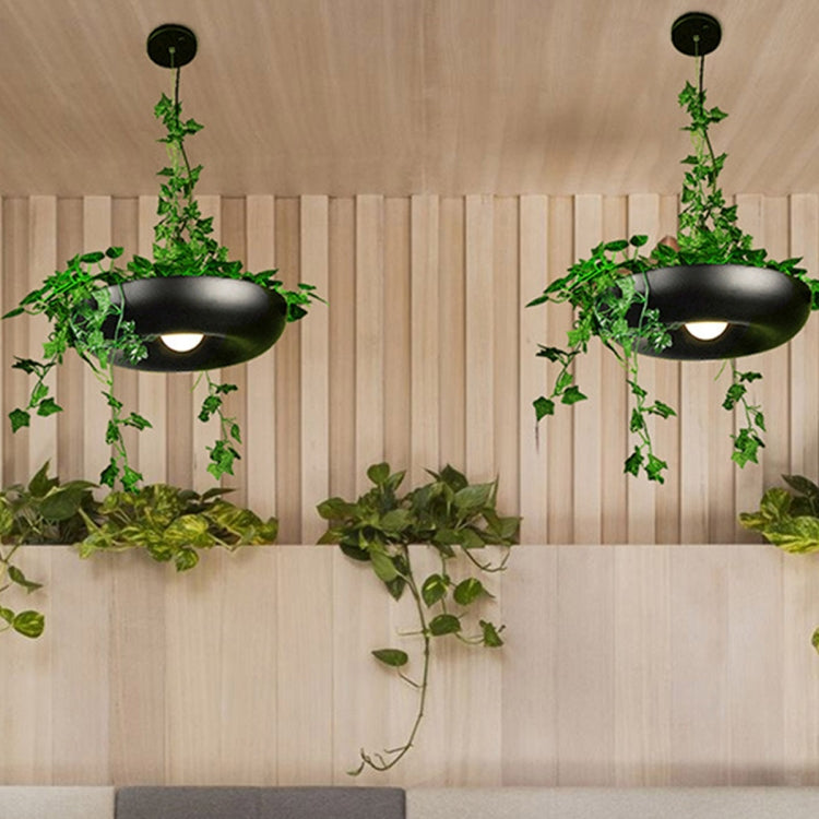 LED-Hängelampe für Pflanzen im Topf, für die Heimdekoration, DIY-Kronleuchter (warmweiß)