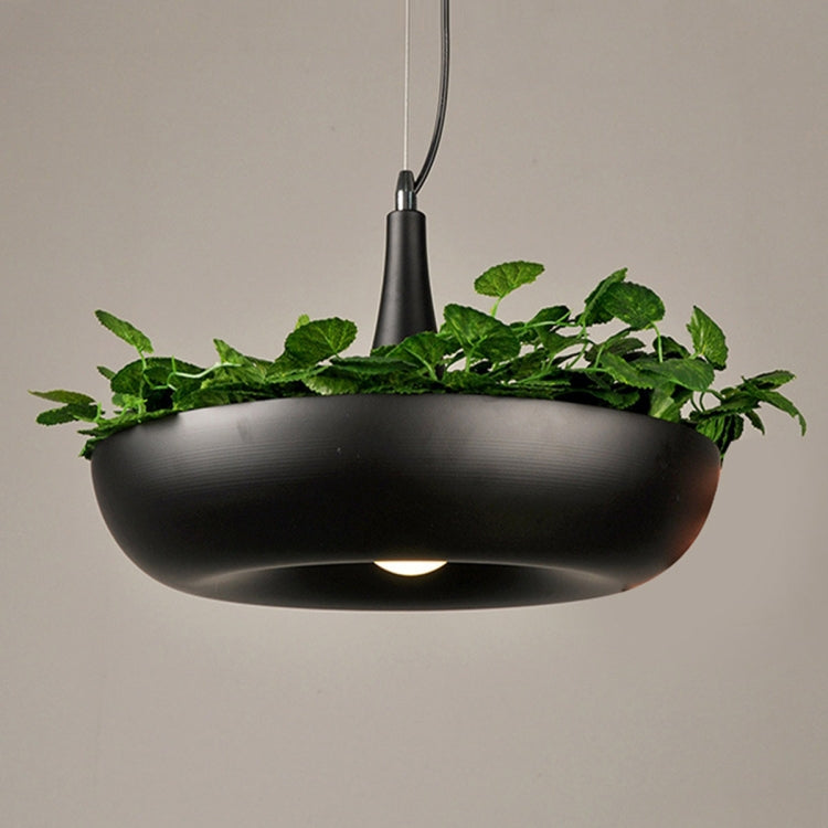 LED-Hängelampe für Pflanzen im Topf, für die Heimdekoration, DIY-Kronleuchter (warmweiß)