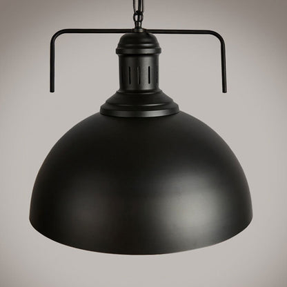 Retro Industrielle Pendelleuchte Kreative Einzelkopf Eisenkunst Hängelampe E27 Glühbirne Perfekt für Küche Esszimmer Schlafzimmer Wohnzimmer, Warmweiß, Kaltweiß