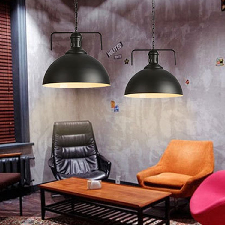 Retro Industrielle Pendelleuchte Kreative Einzelkopf Eisenkunst Hängelampe E27 Glühbirne Perfekt für Küche Esszimmer Schlafzimmer Wohnzimmer, Warmweiß, Kaltweiß