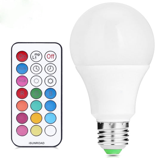 10W E27 RGB dimmbare Farbwechsel-LED-Glühbirnen