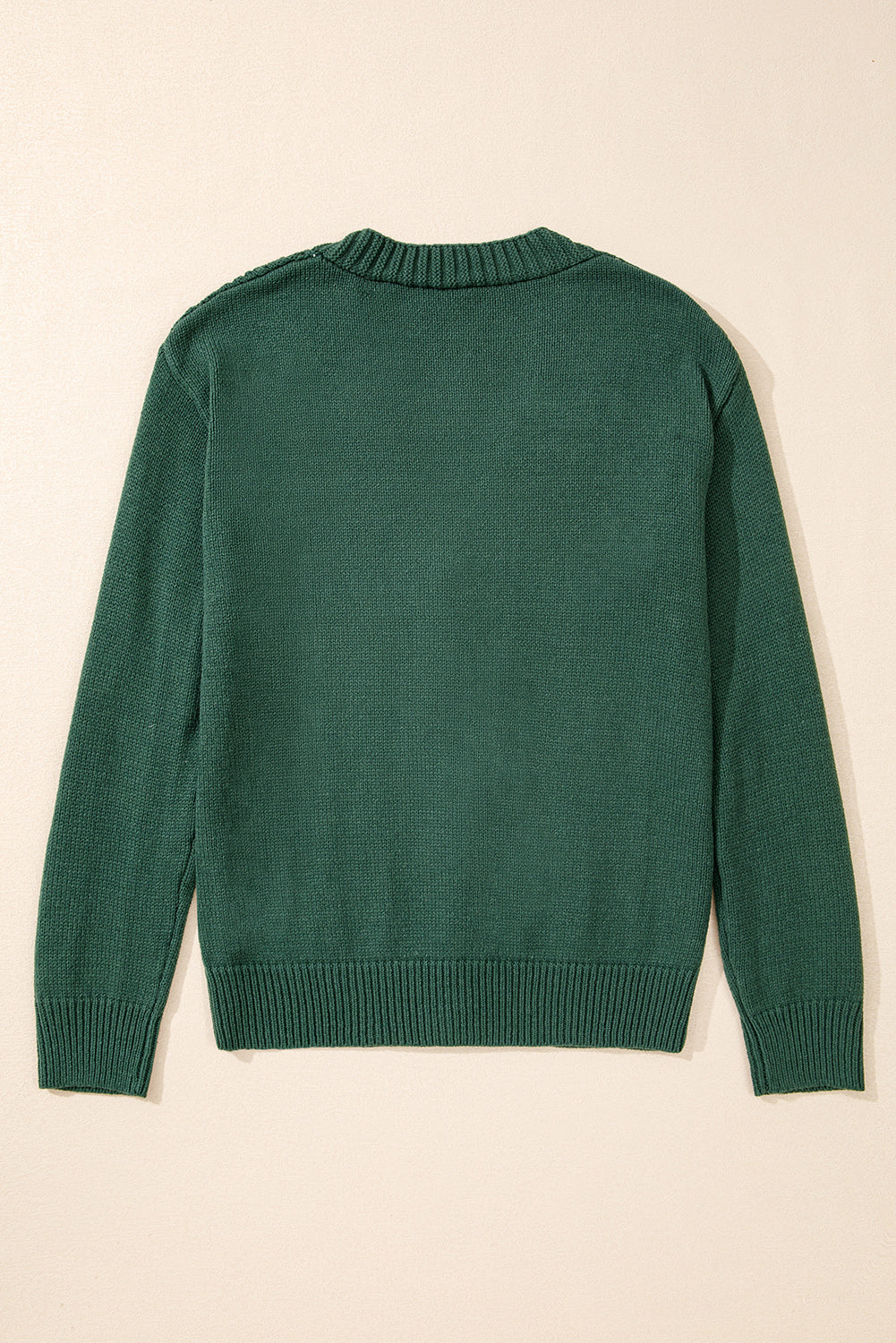 Canton – Offen gestrickte Strickjacke mit überschnittenen Schultern