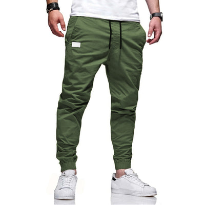 Casual Pants Men Spot Ordinary Youth Trousers Mid-waist Pants