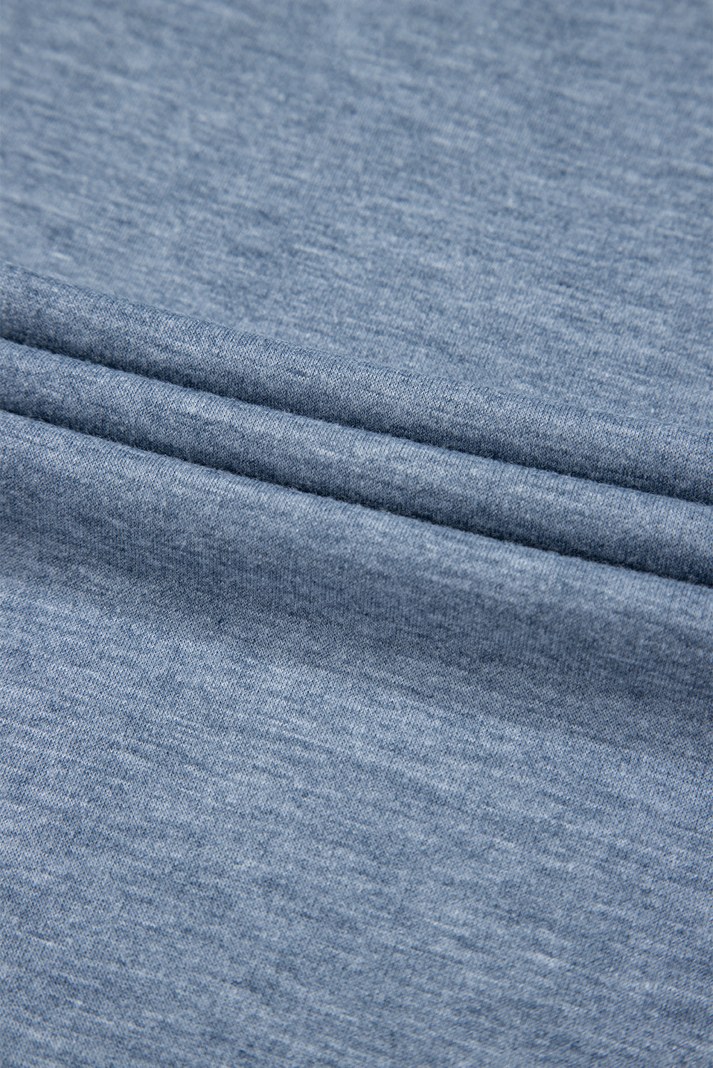 Beau Blue – Jumpsuit mit halber Knopfleiste und Brusttaschen, kurzärmlig und weitem Bein