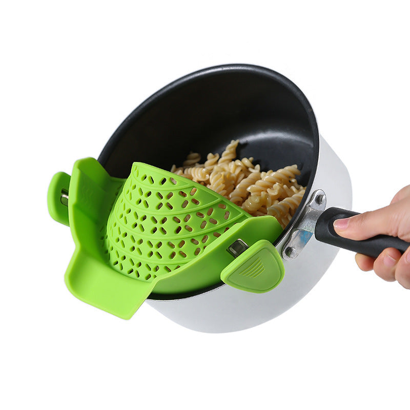 Kitchen Gadgets Silikon-Abflussstopfen für die Topfseite