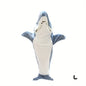 Adult Shark Onesie Blanket: Super Soft Cosy Flannel