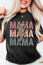 Schwarzes T-Shirt mit MAMA-Bolt-Grafik