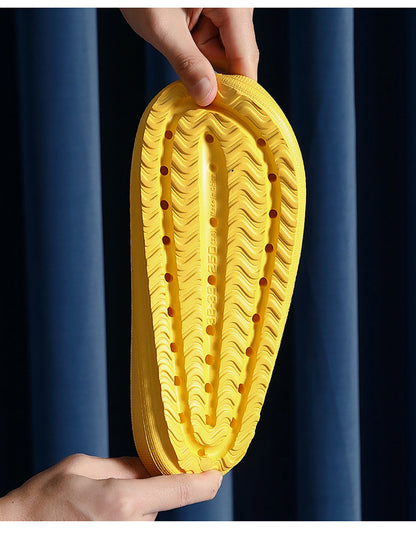 Dicke Sohlen für Herren-Hausschuhe