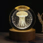 Starry Sky Crystal Ball Night Lamp