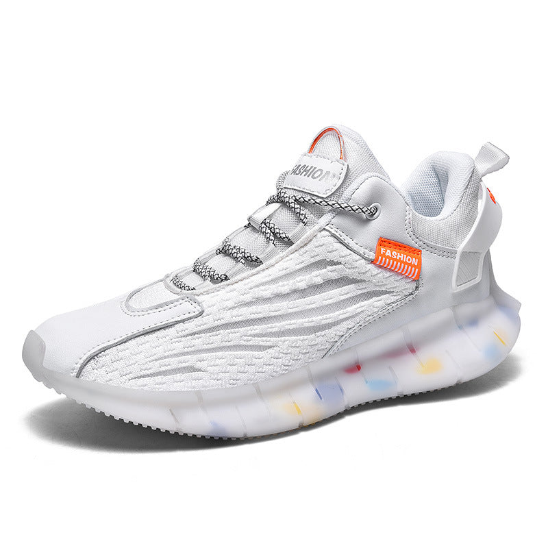 Trendy Breathable Sports Shoes: Lightweight Running Sneakers with Popcorn Design