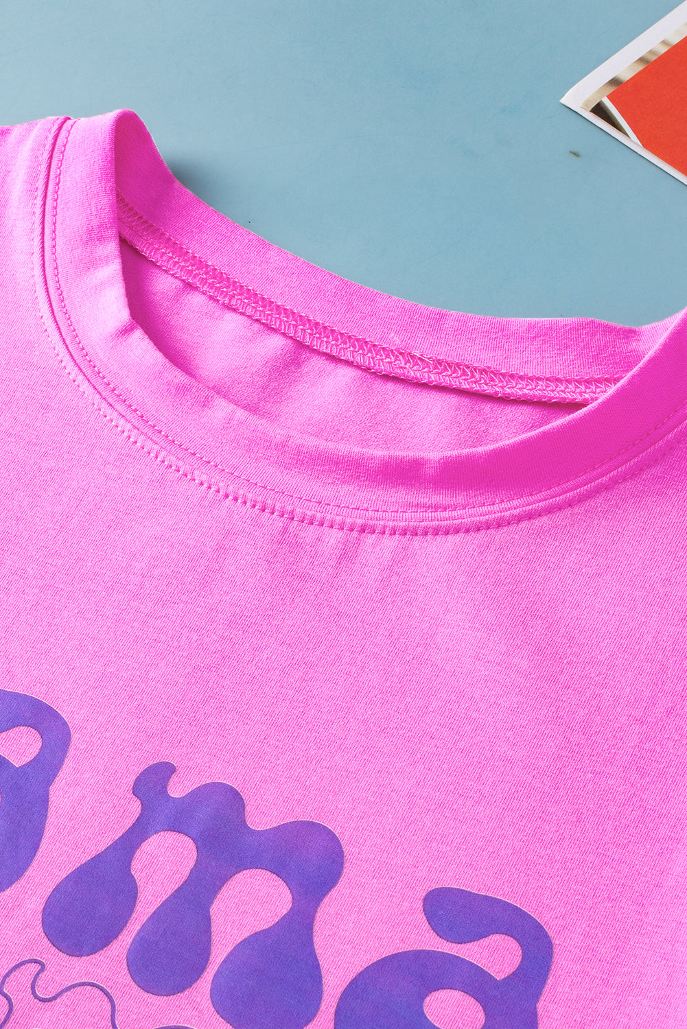 Bonbon MAMA – Oversize-T-Shirt mit Grafik