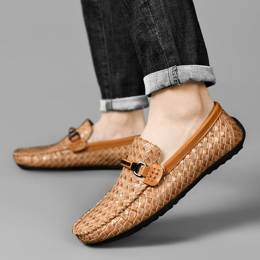 Step Out in Comfort and Style with Men's Casual Leather Shoes