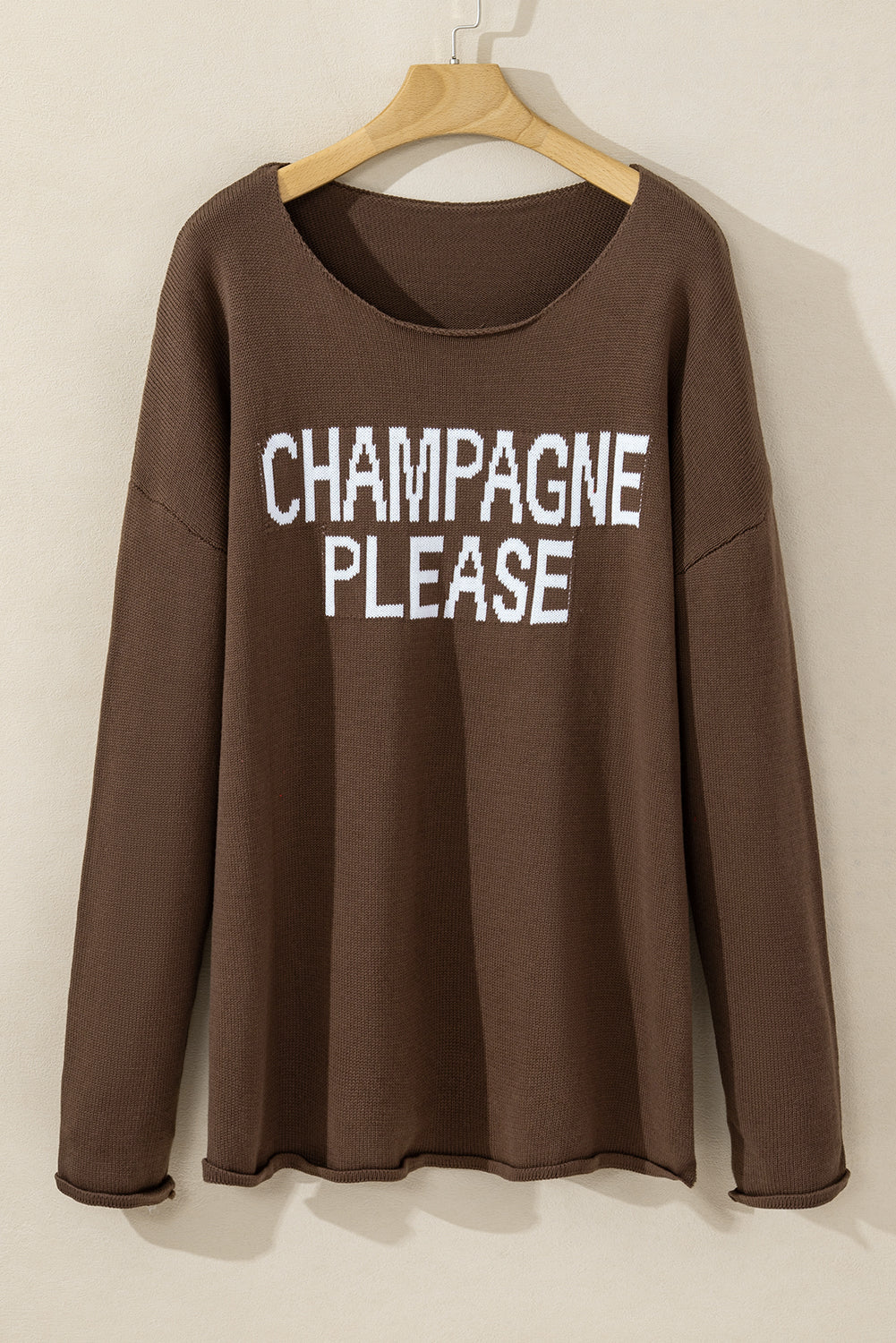 Desert Palm Champagne Please Grafikpullover