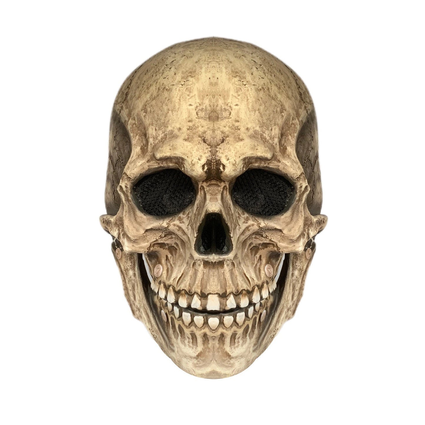 Halloween Beweglicher Mund Schädel Maske Helm Mund Beweglicher Schädel Voller Kopf Schädel Maske