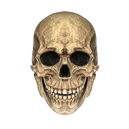 Halloween Beweglicher Mund Schädel Maske Helm Mund Beweglicher Schädel Voller Kopf Schädel Maske