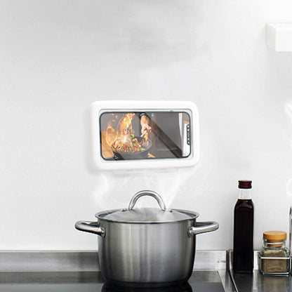 Shower Phone Box: Waterproof Touch Screen Holder
