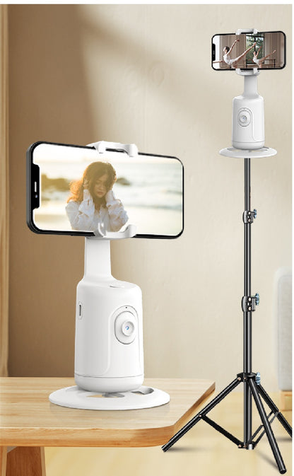 AI Smart Gimbal: 360° Auto Face Tracking Phone Holder