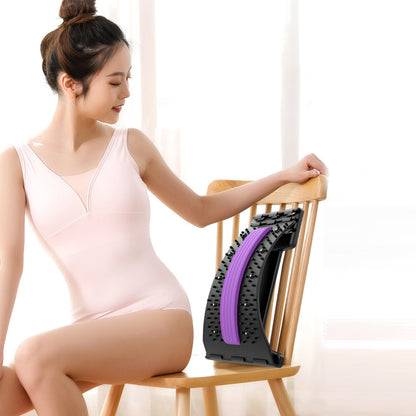 Adjustable Back Stretcher: Pain Relief & Support