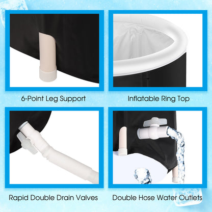 Portable Cold Water Therapy Tub"