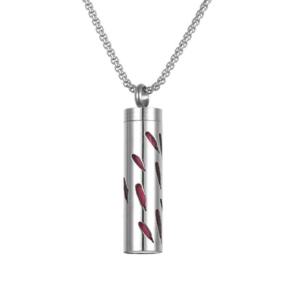 Titanium Steel Aromatherapy Pendant
