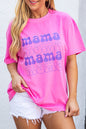 Bonbon MAMA – Oversize-T-Shirt mit Grafik