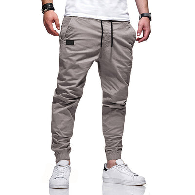 Casual Pants Men Spot Ordinary Youth Trousers Mid-waist Pants