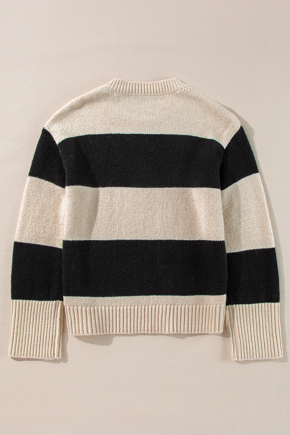 Lockerer Pullover im Jet Stream-Farbblock-Design