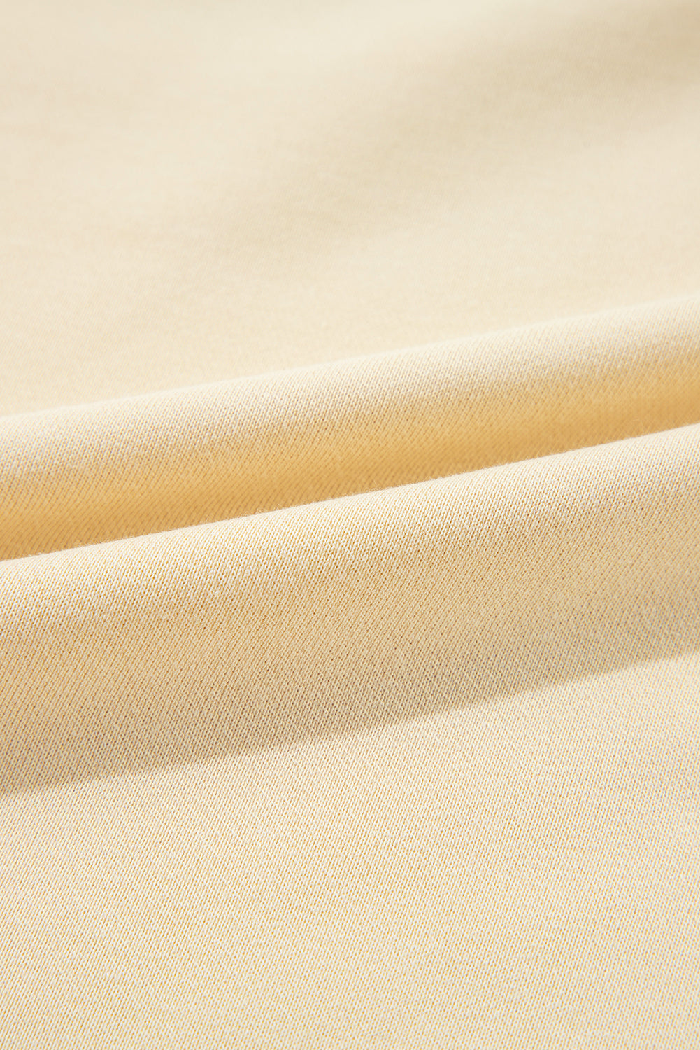 Beiges Pullover-Sweatshirt mit Rundhalsausschnitt