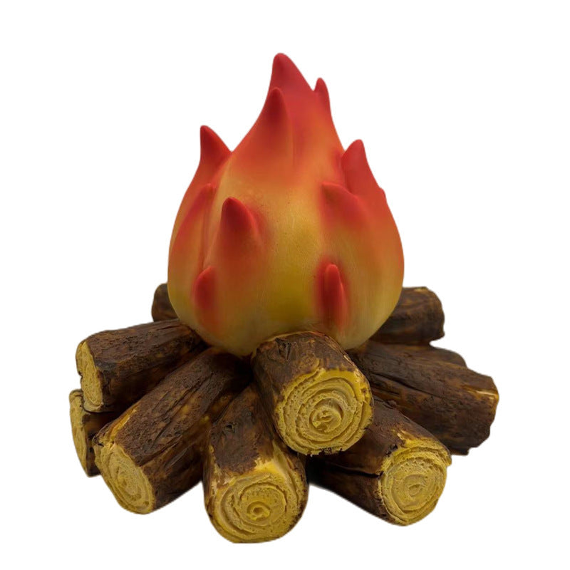 LED-Simulation Holzkohleflammenlampe Ornamente