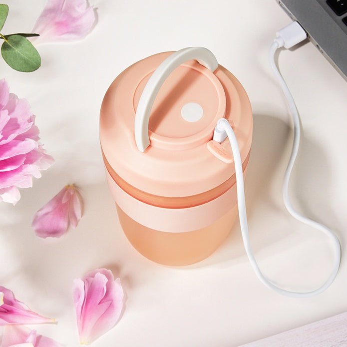 Portable Rechargeable Blender: 400ml Juicer Cup