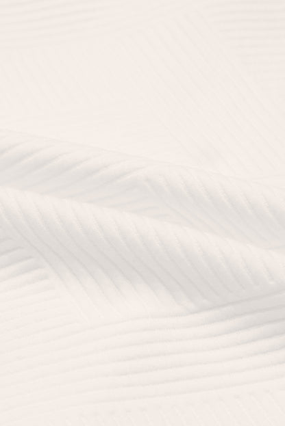 Solid Textured Flap Pocket Buttoned Shacket