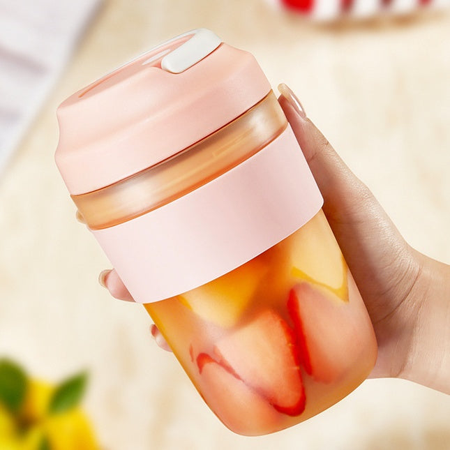 Portable Rechargeable Blender: 400ml Juicer Cup