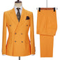 Men's Two-piece Suit Double Breasted