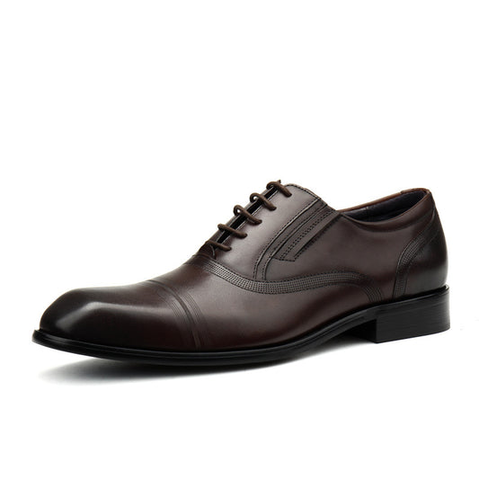 Formal Attire with Fashion Men's Leather Shoes