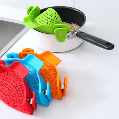 Kitchen Gadgets Silikon-Abflussstopfen für die Topfseite