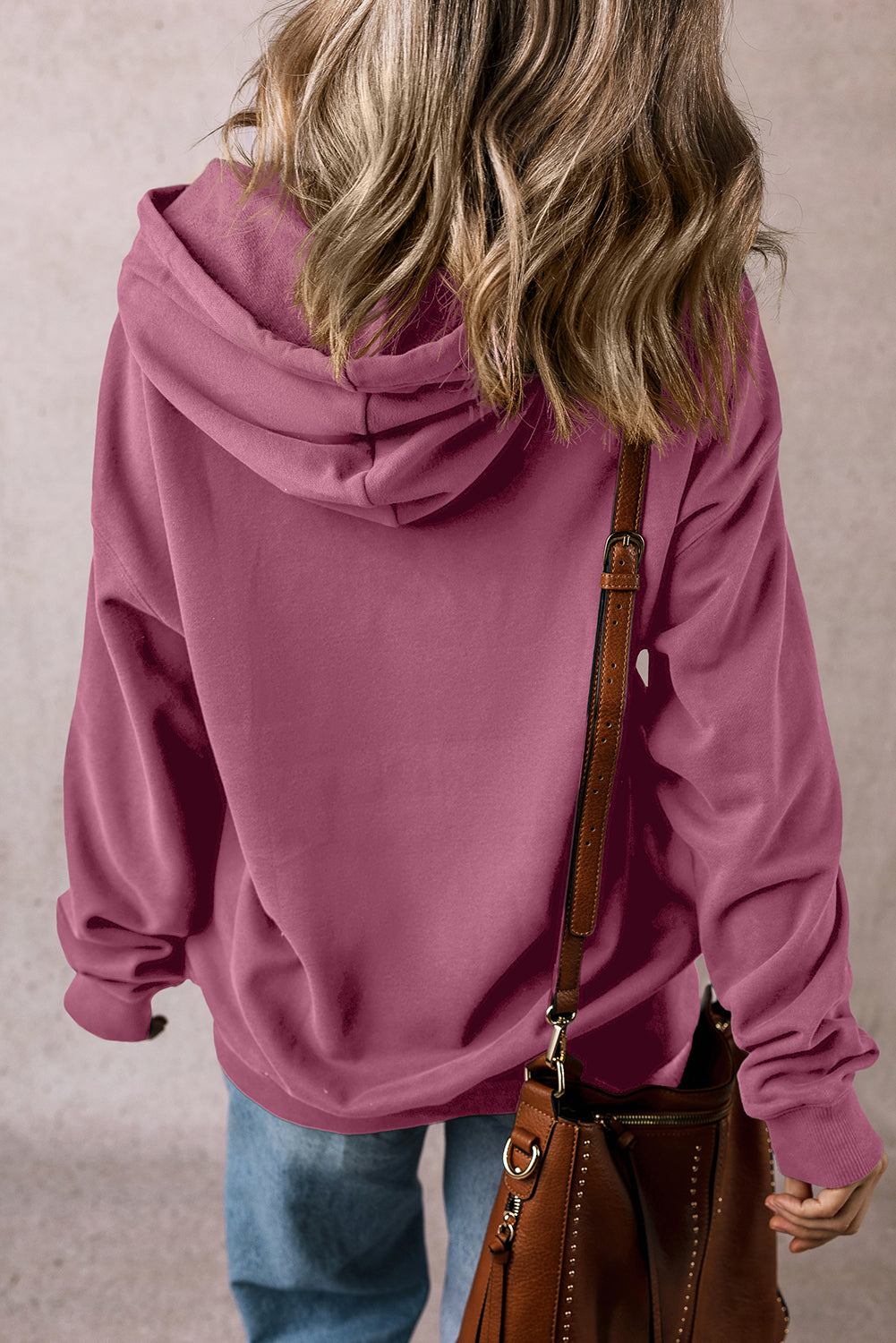 Valerian – Grobstrick-Kapuzenpullover mit Kängurutasche und Kordelzug