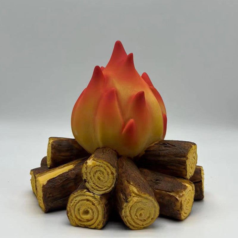 LED-Simulation Holzkohleflammenlampe Ornamente