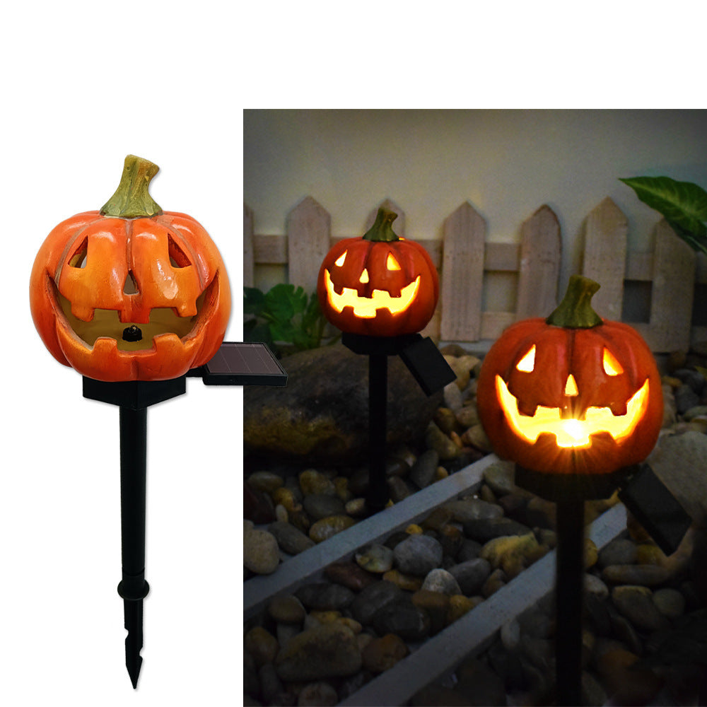 Solar Halloween Outdoor Kreative Atmosphäre Kürbis Lampe