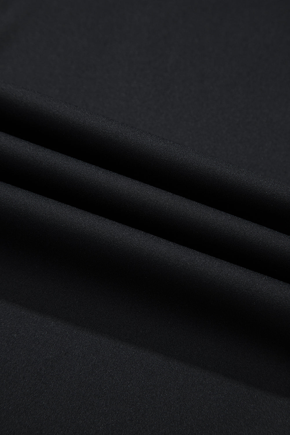 Schwarze, ausgestellte Leggings in V-Form mit hoher Taille