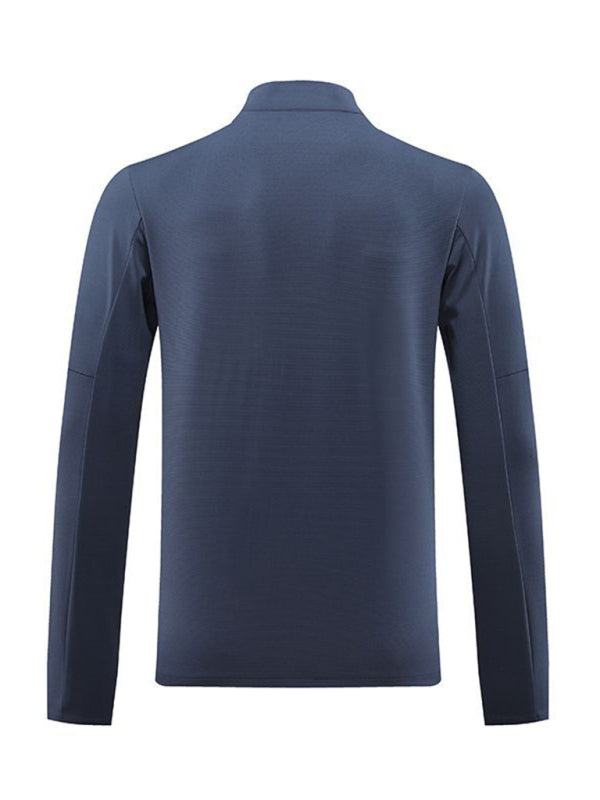 Men's casual wear cardigan full zip running wear fitness wear training wear