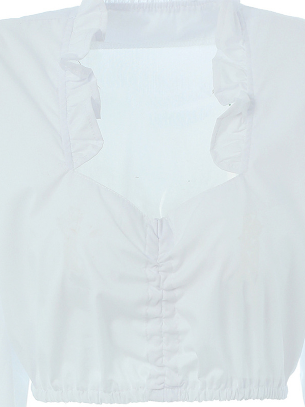 Bavaria Dingdong Kleidung Langarm Lotus Kragen Bottoming Shirt München Bier Rock Bottoming Kleidung 